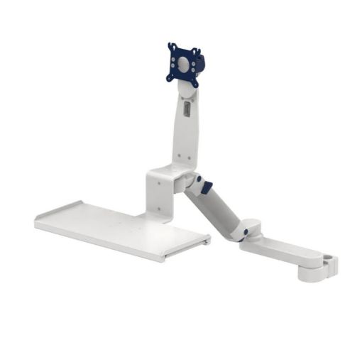 Billede af CIM height adjustable arm for VESA with keyboard tray