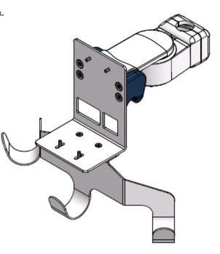 Billede af CIM flush mount grounded - with tilt - for Philips MP2 and PSU