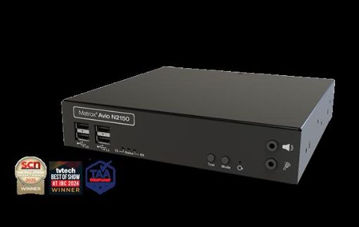Billede af MATROX Avio2 IPMX/ST 2110 IP KVM Appliance