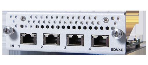 Billede af ANALOG WAY Opt. Input connector card with 4x SDVoE 10G RJ45 ports (carrying case included)