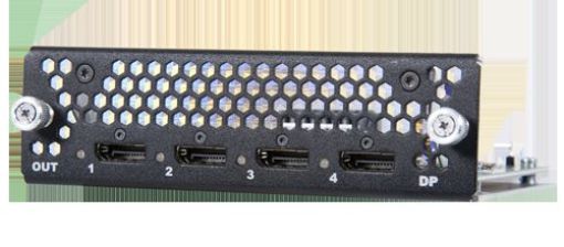 Billede af ANALOG WAY Opt. Output connector card with 4x DisplayPort 1.2 (carrying case included)