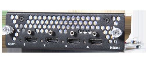 Billede af ANALOG WAY Opt. Output connector card with 4x HDMI 2.0 (carrying case included)