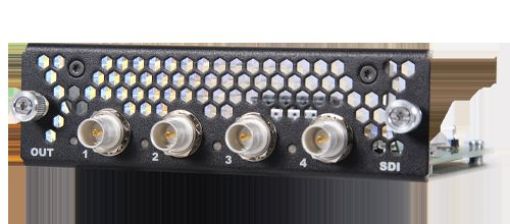 Billede af ANALOG WAY Opt. Output connector card with 4x 12G-SDI (carrying case included)