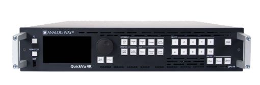 Billede af ANALOG WAY QuickVu 4K video mixer/seamless pres. switcher, 10in,1PGM out, 1AUX out,1 dedicated MV