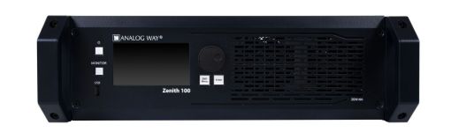 Billede af ANALOG WAY Zenith 100 4K60 multi-screen/layer video mixer. 13in, 4out, 1 x MV., 32x32 dante card