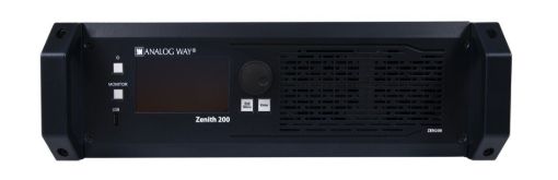 Billede af ANALOG WAY Zenith 200 4K60 multi-screen/layer video mixer. 16in,6out, 1 x MV and  32x32 dante card