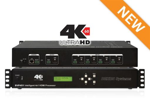Billede af DEXON DVP441 MultiViewer - 4x1, 4K60 4:4:4 Video Processor