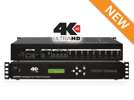 Billede af DEXON DVP991 MultiViewer - 9x1, 4K60 4:4:4 Video Processor