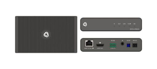 Billede af KRAMER 4K60 4:4:4 HDR HDMI Receiver with bidirectional PoE, RS–232 & IR over Long–Reach HDBaseT