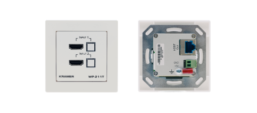 Billede af KRAMER 4K60 4:2:0 HDMI Wall-Plate Auto Switcher/Transmitter over Long Reach PoE HDBaseT
