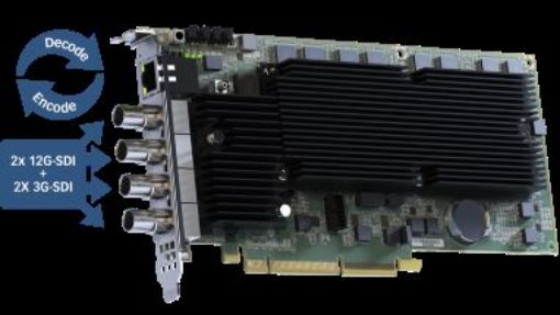 Billede af MATROX IPX 12G-SDI Capture & En/Dec. Card FANLESS