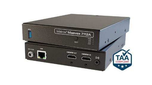 Billede af MATROX Maevex 7112A Single-Channel 4K H.264 Encoder
