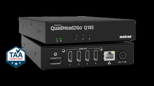 Billede af MATROX QuadHead2Go VideoWall Applicance