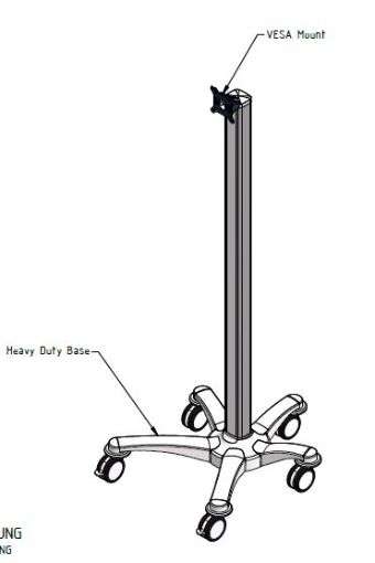 Billede af CIM heavy duty cart