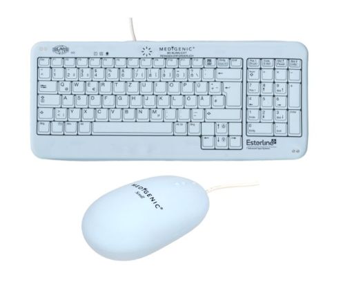Billede af MEDIGENIC Compact sæt m. tastatur & scroll mus