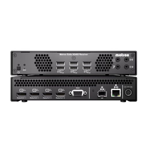 Billede af MATROX Extio N3408 IP KVM Rx Applicance
