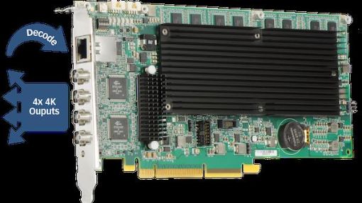 Billede af MATROX Mura IPX 4K Decode & Display Card Fanless