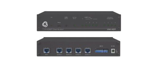 Billede af KRAMER 1:4 4K60 4:2:0 Long-Reach HDBaseT Distribution Amplifier