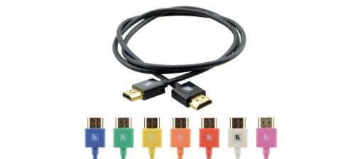 Billede af KRAMER 0,6m Ultra-Slim Flexible HS HDMI Cable - Black