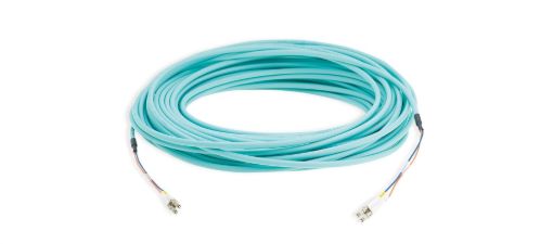 Billede af KRAMER 2 LC (M) to 2 LC (M) MM OM3 Fiber Optic Cable, LSHF -98'