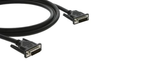 Billede af KRAMER DVI Copper Low Smoke Cable (Male/Male) 10'