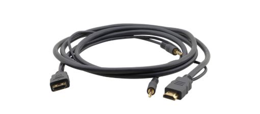 Billede af KRAMER HDMI to HDMI'' w/ Ethernet + Audio 3.5mm  15'