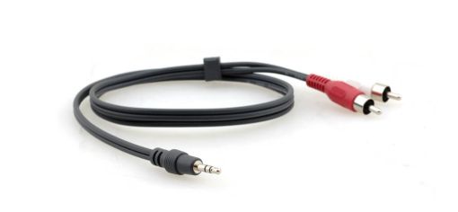Billede af KRAMER 10,7m - 3.5mm to 2 RCA Breakout Cable