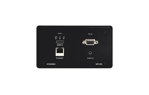 Billede af KRAMER HDMI, VGA, RS-232, ETH & Audio HDBaseT TX Active Wall Plate