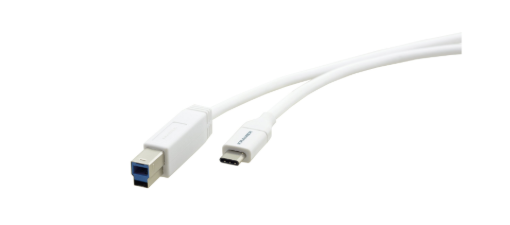 Billede af KRAMER USB 3.1 C(M) to B(M) GEN-2, 3A Cable-3ft