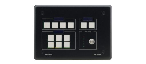 Billede af KRAMER 12 button Ethernet and KNET™ Control Keypad with Knob and Displays