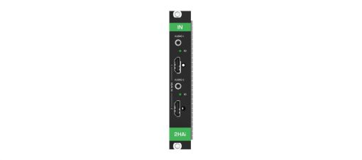 Billede af KRAMER HDMI 4K60 4:4:4 Input with analog audio modular card