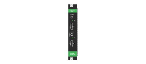 Billede af KRAMER HDMI 4K60 4:4:4 Output with analog audio modular card