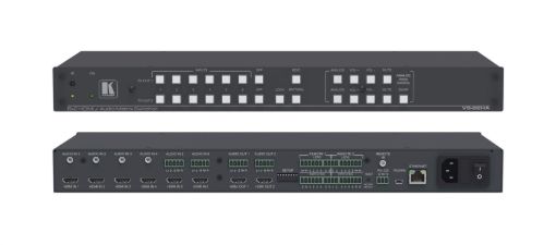 Billede af KRAMER 6x2 UHD HDMI matrix switcher with analog audio switching