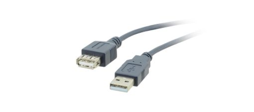 Billede af KRAMER 0,9m USB 2.0 A (M) to A (F) Extension Cable