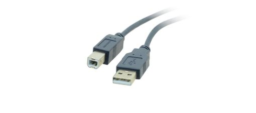 Billede af KRAMER 1,8m USB 2.0 A (M) to B (M) Cable