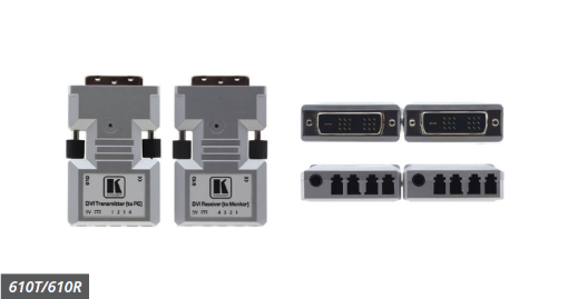 Billede af KRAMER 4 fiber Detachable DVI Optical TX & RX set