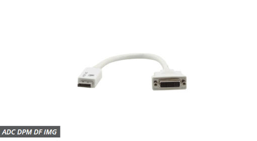 Billede af KRAMER Adapter Cable: DisplayPort (M) to DVI (F) (1')