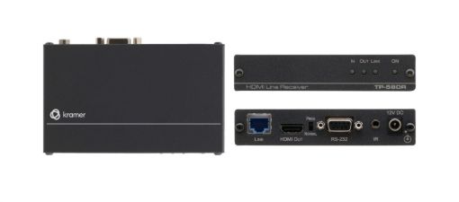 Billede af KRAMER 4K60 4:2:0 HDMI Compact Rx o. Long-Reach HDBaseT