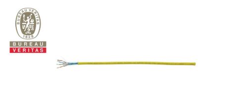 Billede af KRAMER KLAN CAT 6A F/FTP 650MHz LSZH Bulk Cable-Yellow, Drum