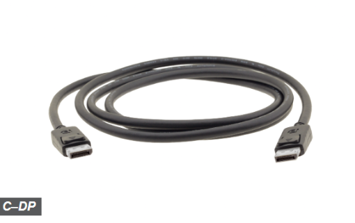 Billede af KRAMER DisplayPort cable with Latches -20'