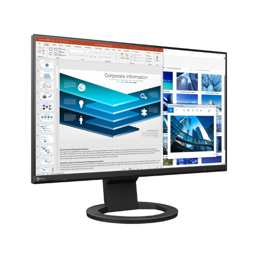 Billede af EIZO 24'' FlexScan EV2480 - USB-C, Black, TCO 8