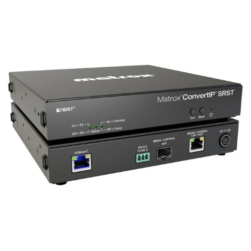Billede af MATROX ConvertIP appliance, SFP/RJ45, HDBaseT I/O