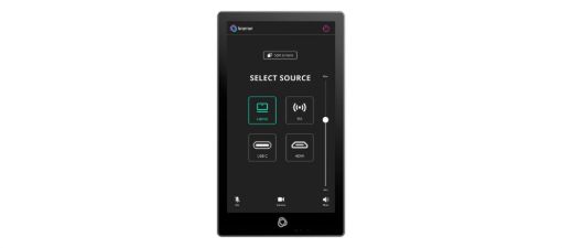 Billede af KRAMER 8-Inch Wall Mount PoE Touch Panel